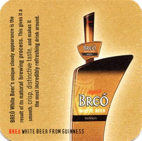 dublin l-irl guinness guinness quad 11b (185-u breo white beer)